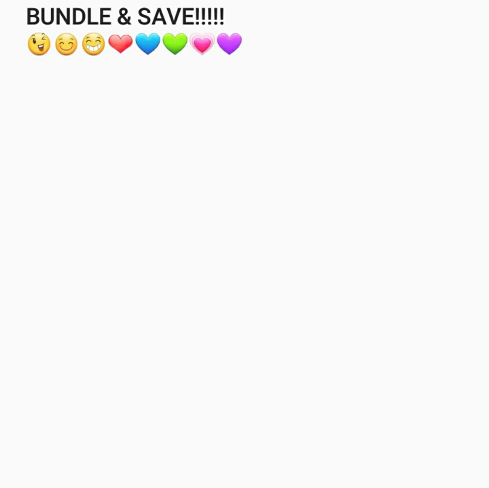 BUNDLE discounts!